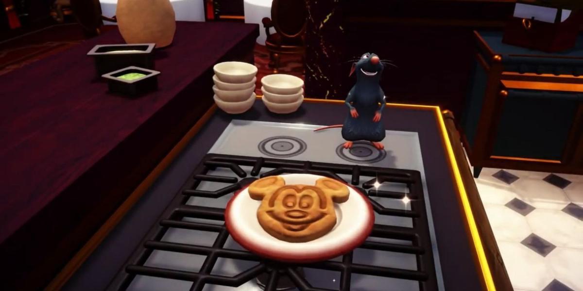 Faça waffles deliciosos no Disney Dreamlight Valley!