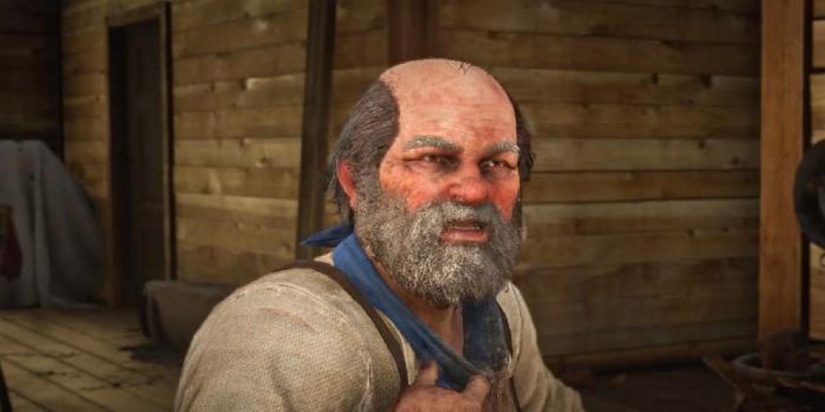 Falha em Red Dead Redemption 2 tira a barba do tio