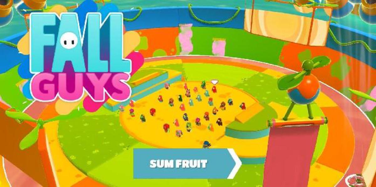 Fall Guys: Como Jogar Contar a Rodada de Frutas