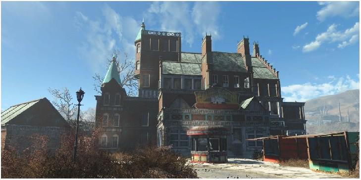 Fallout 4: The Grandchester Mystery Mansion faz referência a uma casa de terror da vida real