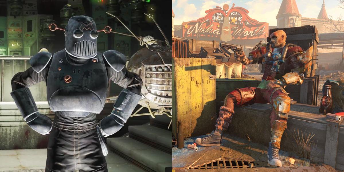 Fallout 4 Mechanist e Nuka World raider