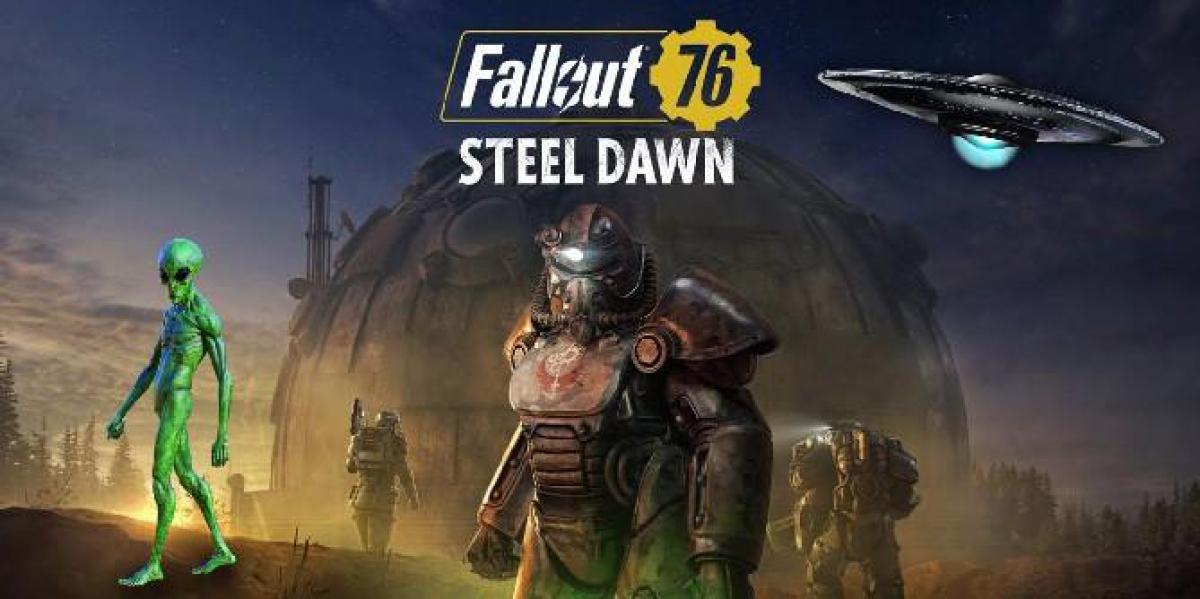 Fallout 76 tem que fazer o certo por seus alienígenas