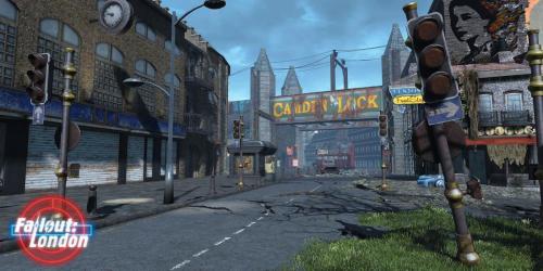 Fallout: Mod de Londres mostra sistema de trem em funcionamento e caixas de correio robóticas