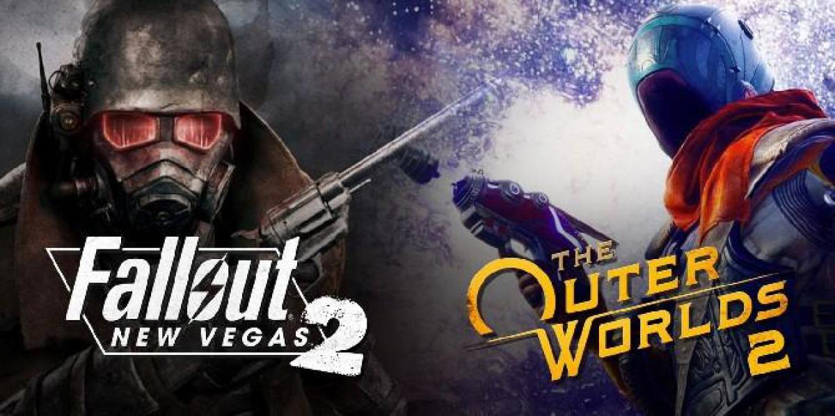 Fallout: New Vegas 2 e The Outer Worlds 2 podem pisar nos dedos um do outro