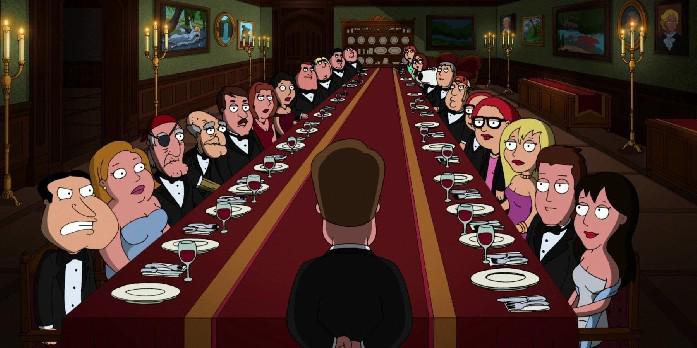 Family Guy atingiu um pico criativo com seu mistério de assassinato no estilo Agatha Christie