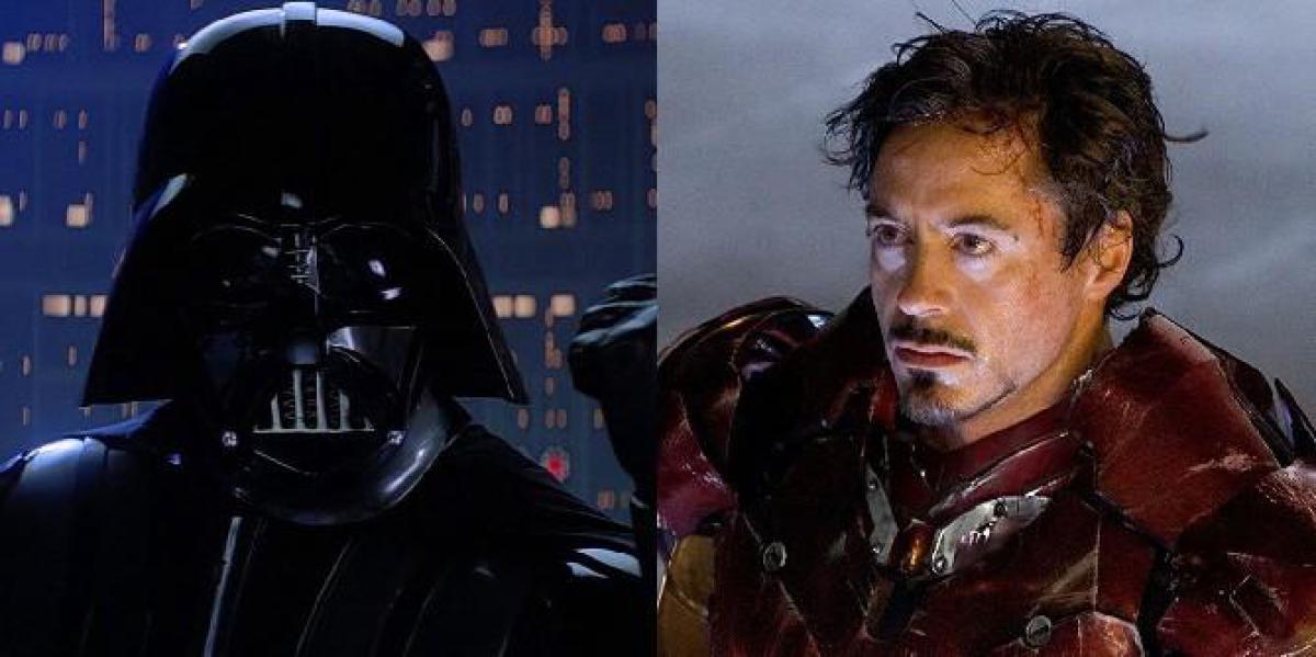 Fan Art de Star Wars combina Darth Vader com Homem de Ferro