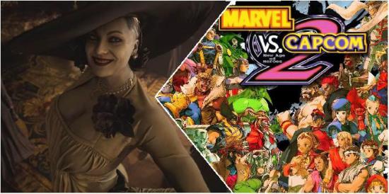 Fan Art imagina Lady Dimitrescu de Resident Evil Village em Marvel vs. Capcom