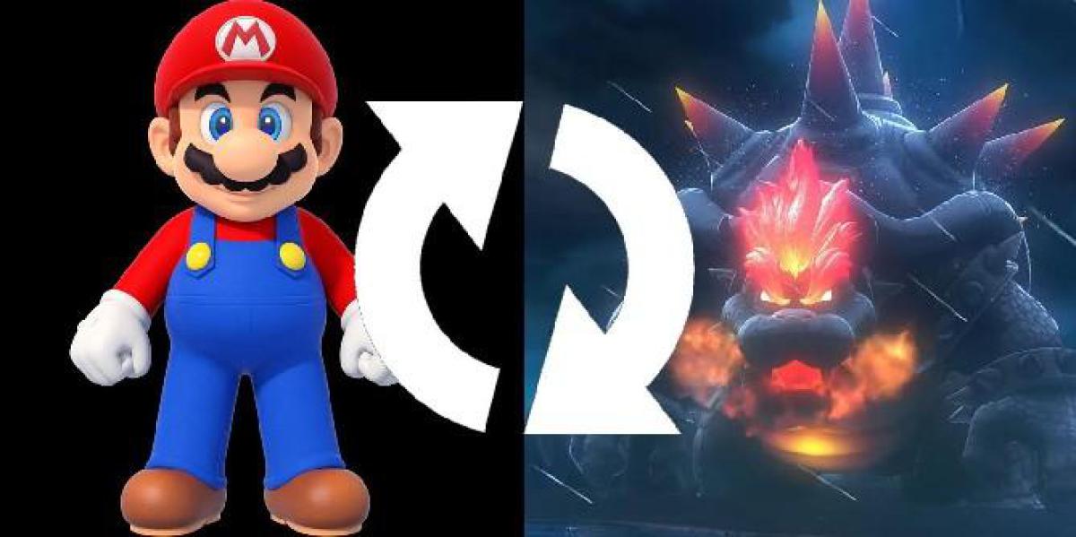 Fan Art imagina Super Mario 3D World + Bowser s Fury With Evil Mario