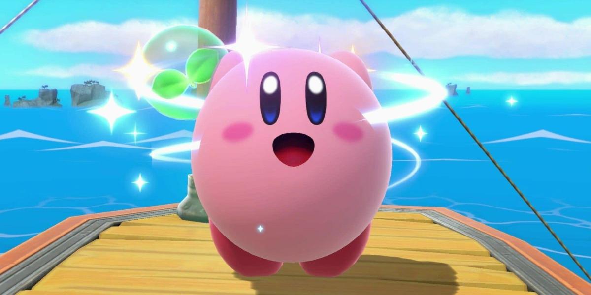 Fan Art mostra o que aconteceria se Kirby absorvesse o Pokemon Scarlet e o Gholdengo de Violet