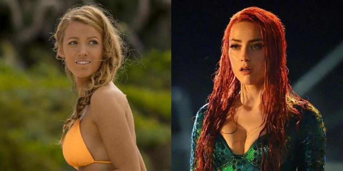 Fãs de Aquaman querem que Blake Lively substitua Amber Heard como Mera