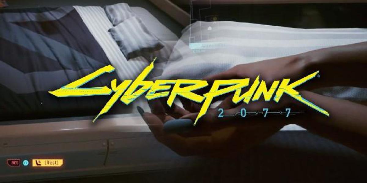 Fãs de Cyberpunk finalmente descobrem o que V está fazendo na cama