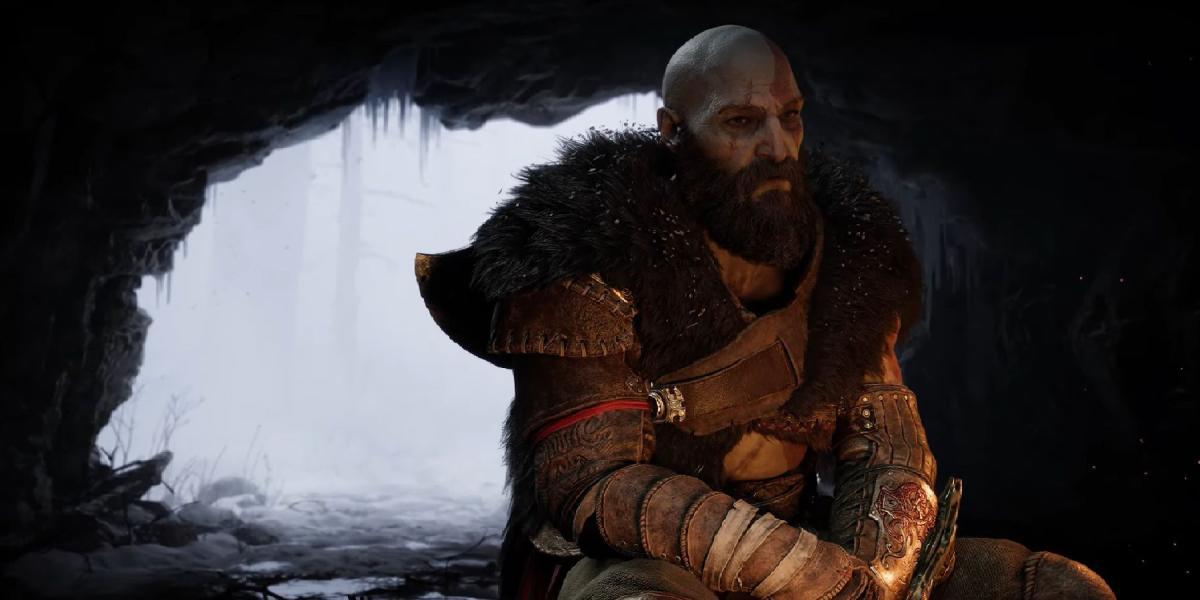 Fãs de God of War: Ragnarok pedem o retorno da capa de pele de Kratos