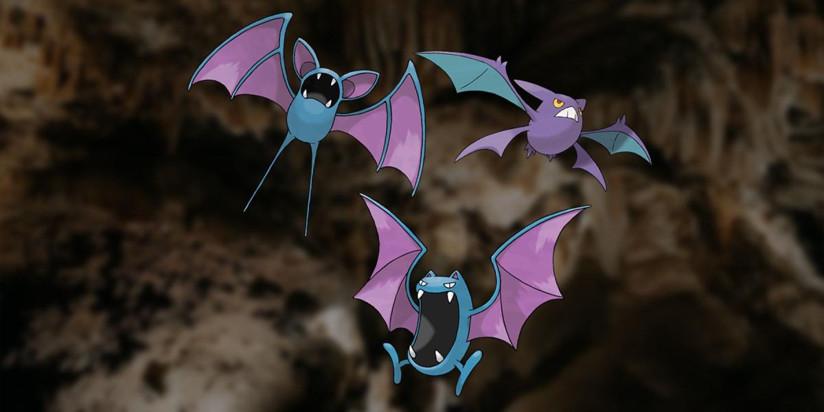 Fãs Pokemon Scarlet e Violet projetam formas convergentes criativas para Zubat, Golbat e Crobat
