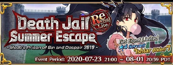 Fate/Grand Order: Como completar o evento de reprise da Death Jail Summer Escape