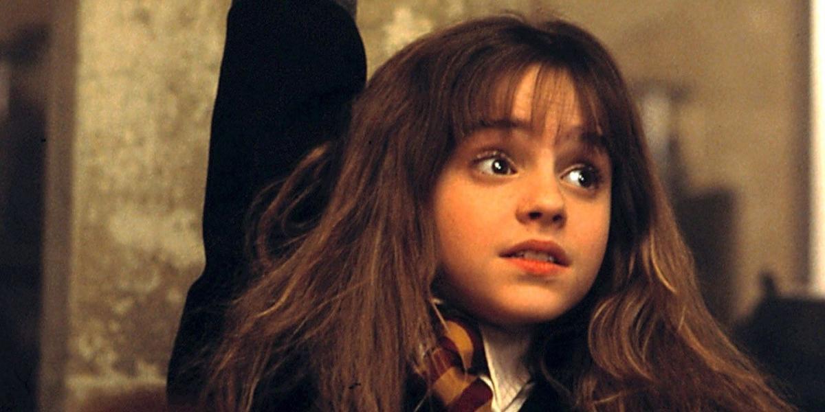 A jovem Hermione em Harry Potter