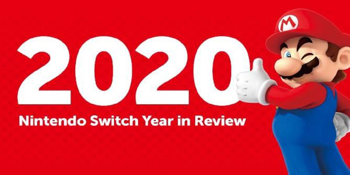 Ferramenta de revisão anual do Nintendo Switch revela estatísticas dos jogadores