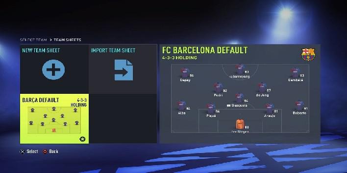 FIFA 22: Melhor formação e equipe inicial para o Barcelona