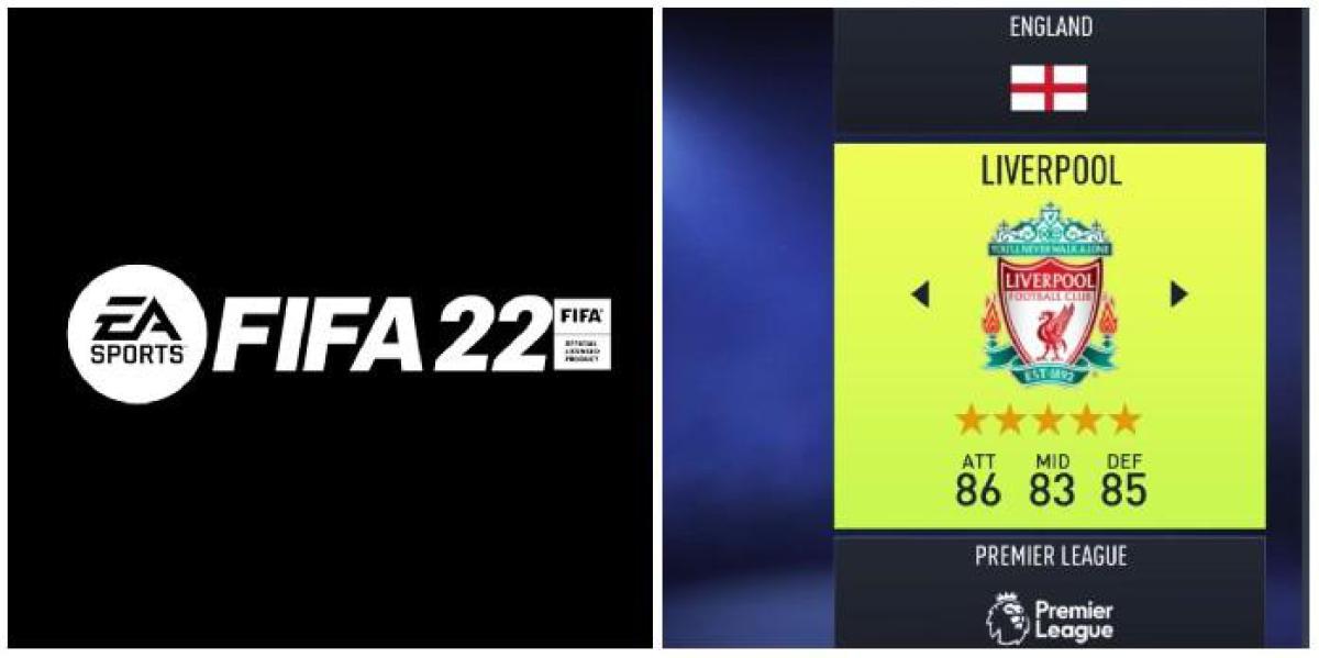 FIFA 22: Melhor formação e onze titular para o Liverpool