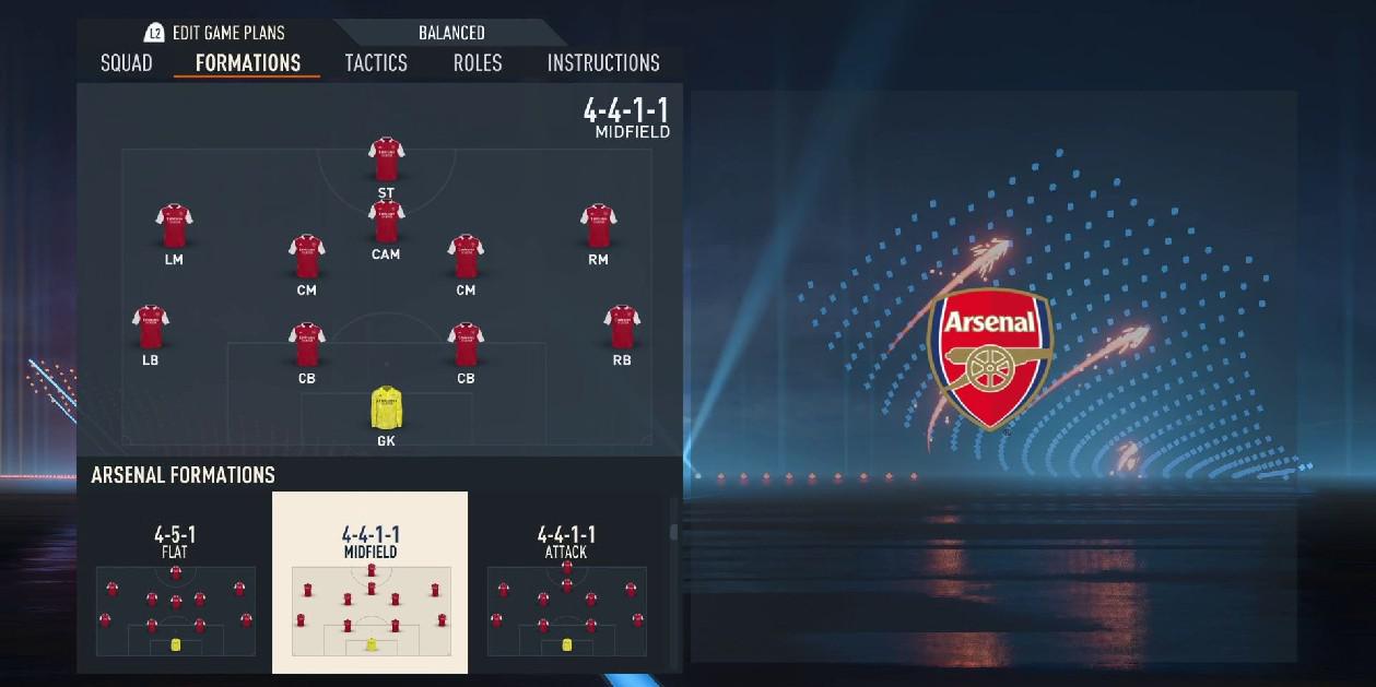 FIFA 23: A melhor formação e 11 inicial para o Arsenal