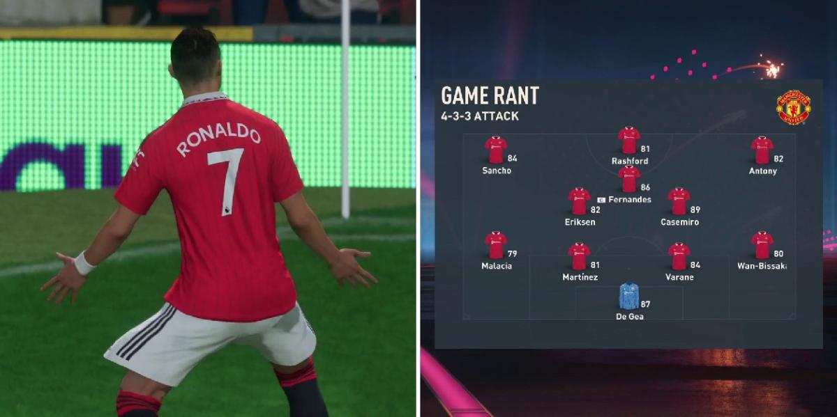 FIFA 23: A melhor formação e 11 inicial para o Manchester United
