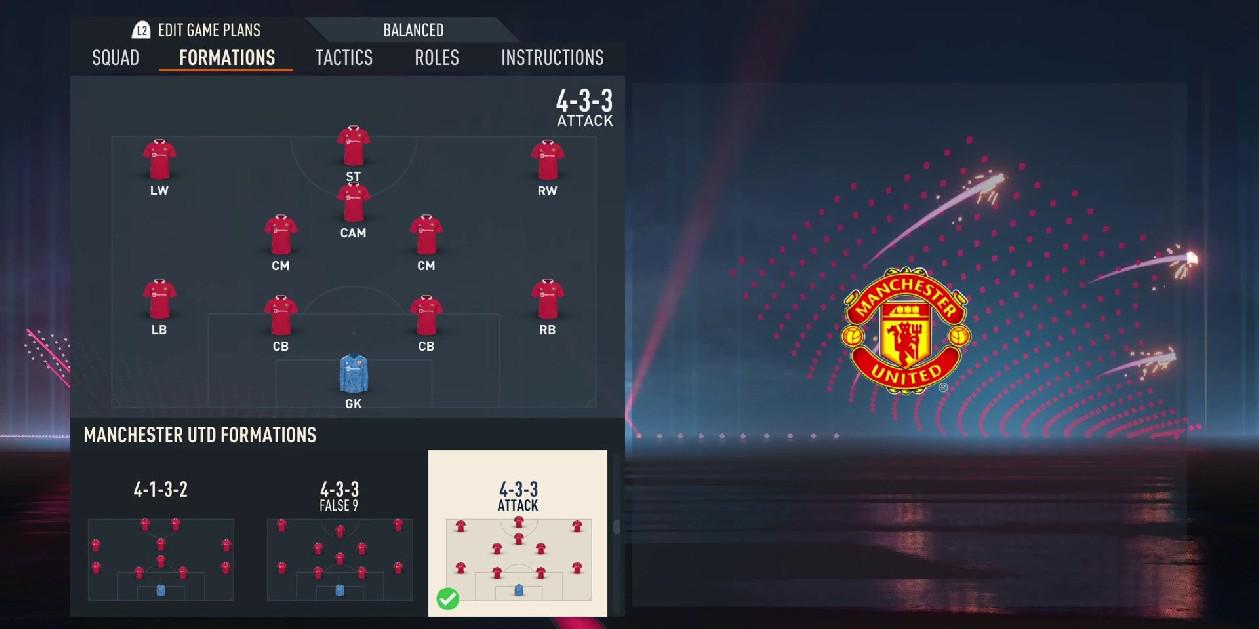 FIFA 23: A melhor formação e 11 inicial para o Manchester United
