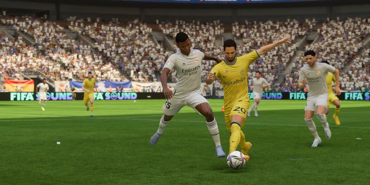 Captura de tela de Kobbie Mainoo no FIFA 23