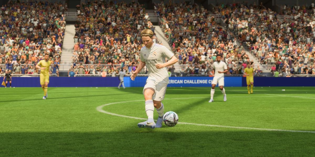 Captura de tela de Lucas Bergvall no FIFA 23