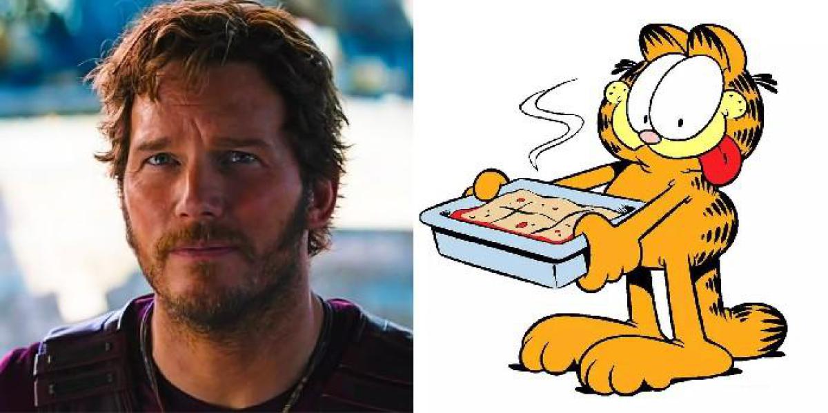 Filme de Garfield de Chris Pratt adiciona mais membros ao elenco