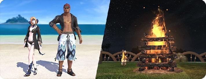 Final Fantasy 14 revela recompensas do evento de verão Moonfire Faire para 2022