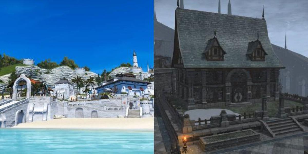 Final Fantasy 14: Todos os lugares onde os jogadores podem ter habitação