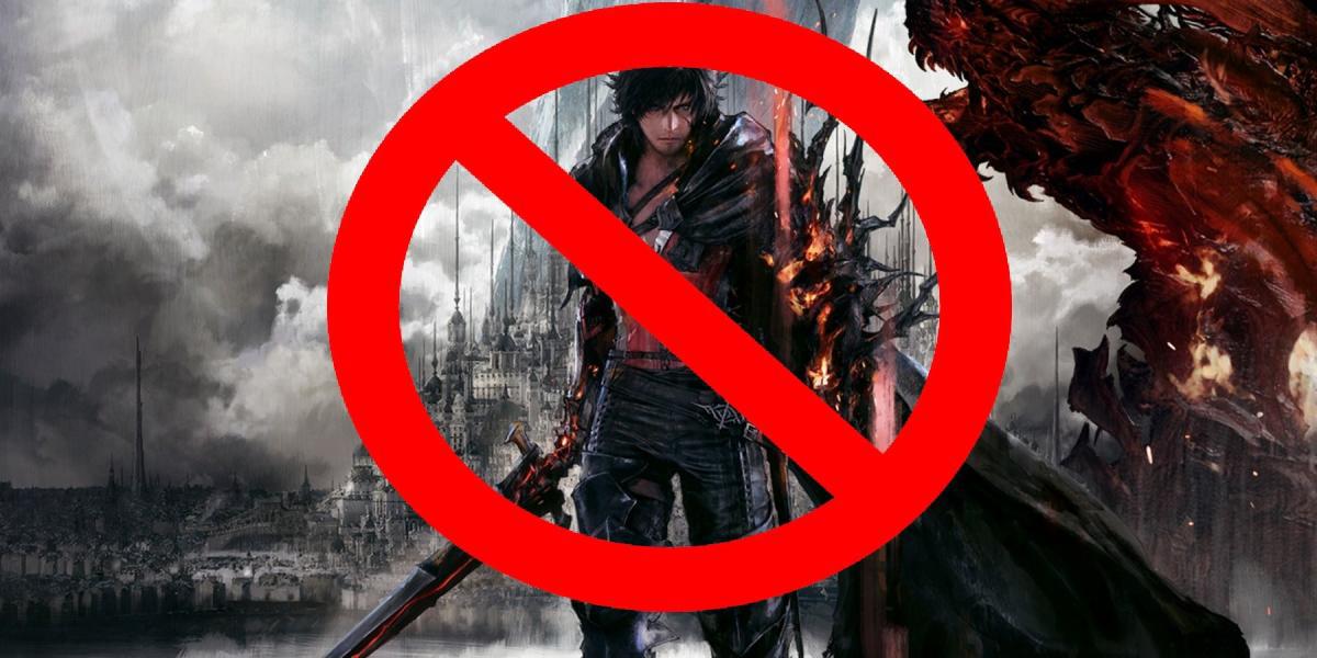 Final Fantasy 16 banido na Arábia Saudita por conteúdo adulto.