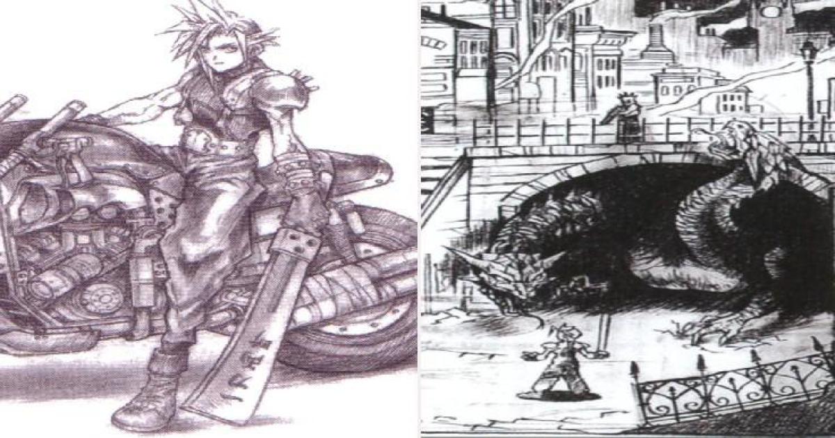 Final Fantasy 7: 10 peças de arte conceitual que nos lembram o que poderia ter sido