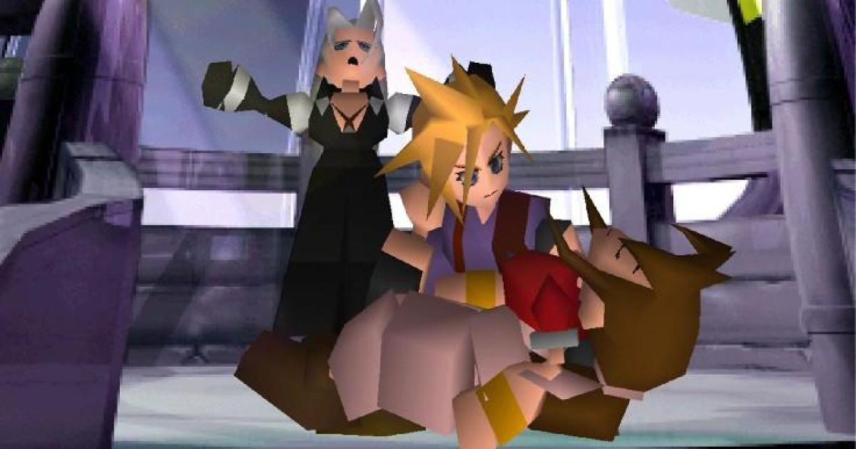 Final Fantasy 7: a reação de todos os membros do grupo à morte de Aerith no clássico PS1