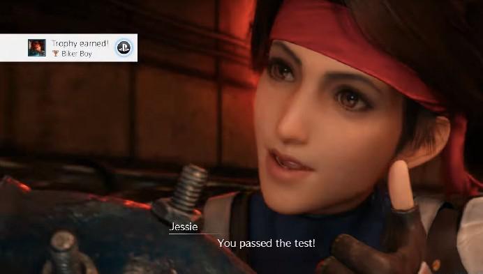 Final Fantasy 7: Como ser elogiado por Jessie no minijogo de motocicleta