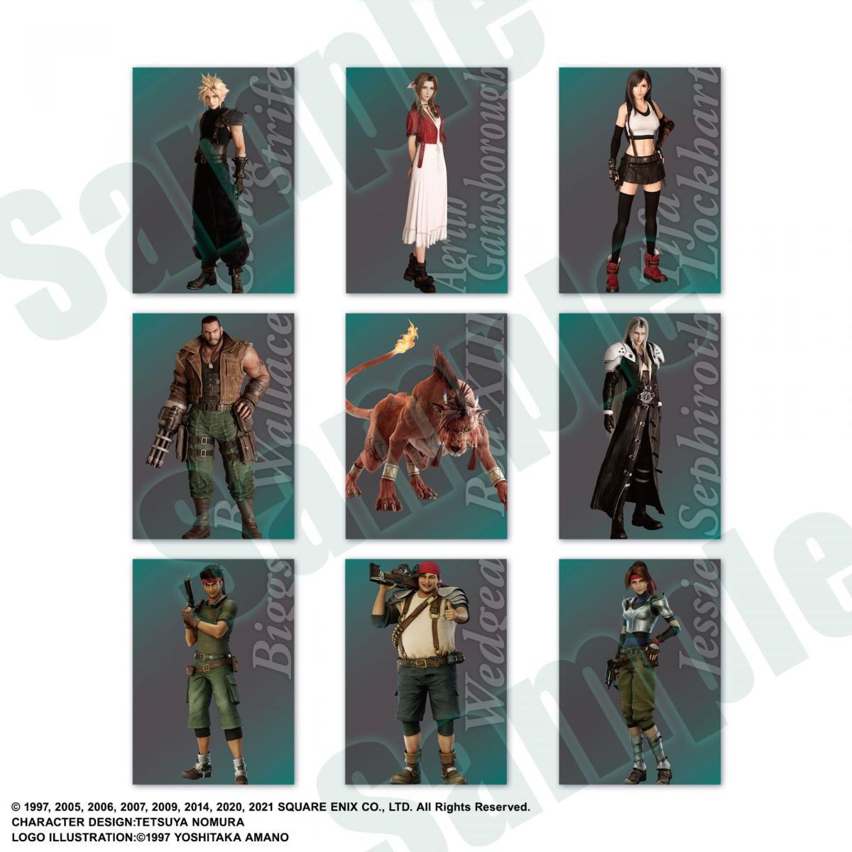 Square Enix Final Fantasy 7 NFT Trading Cards Remake Characters-1