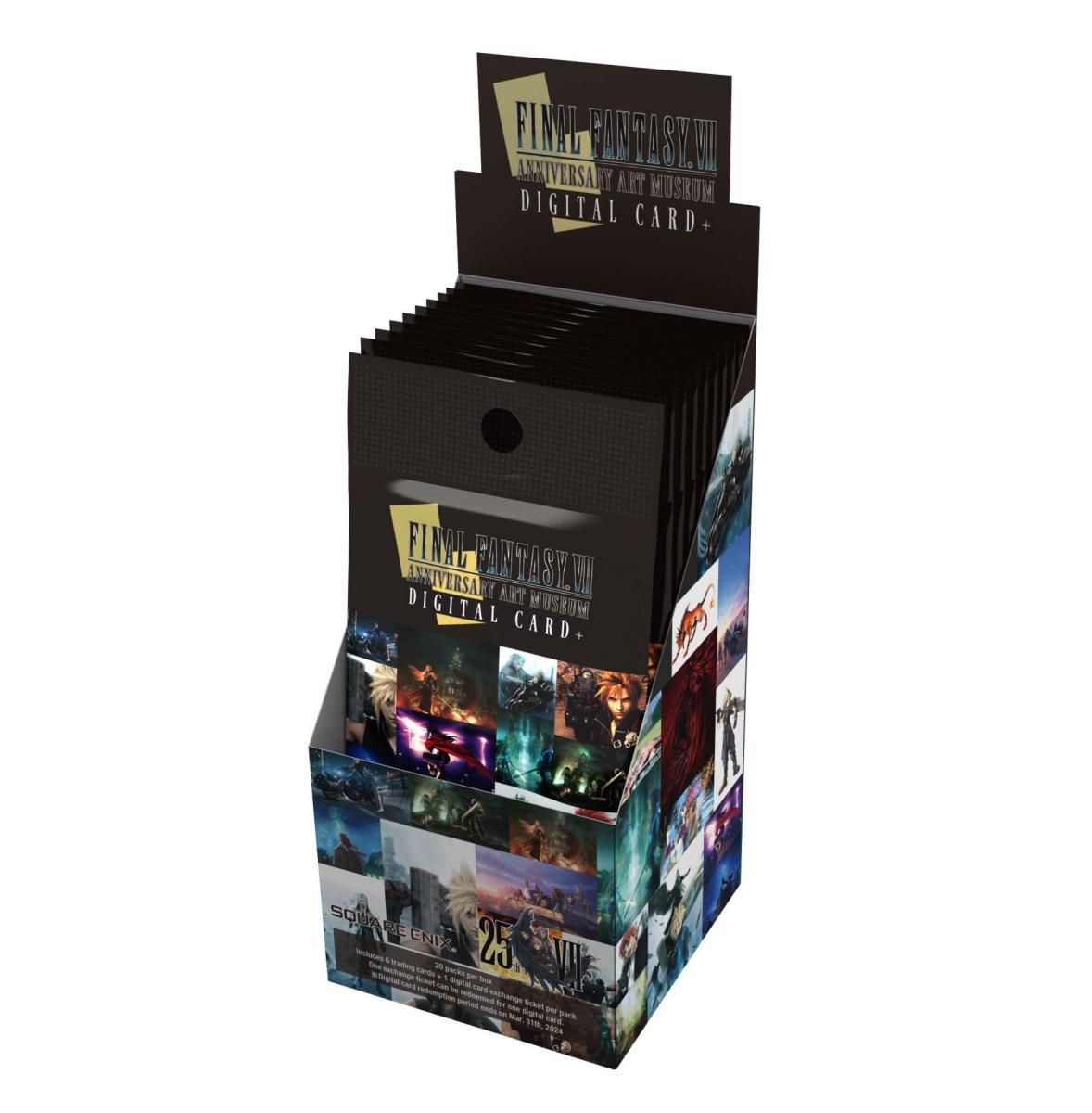Square Enix Final Fantasy 7 NFT Pacotes de cartas colecionáveis