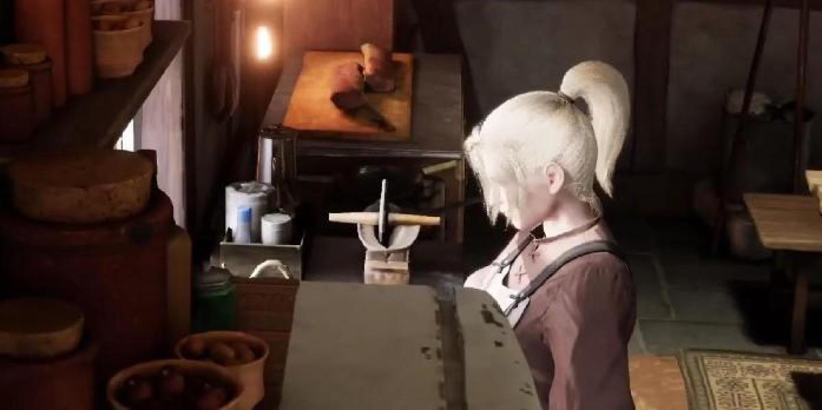 Final Fantasy 7 Remake celebra o dia das mães com arte conceitual da mãe de Cloud Strife