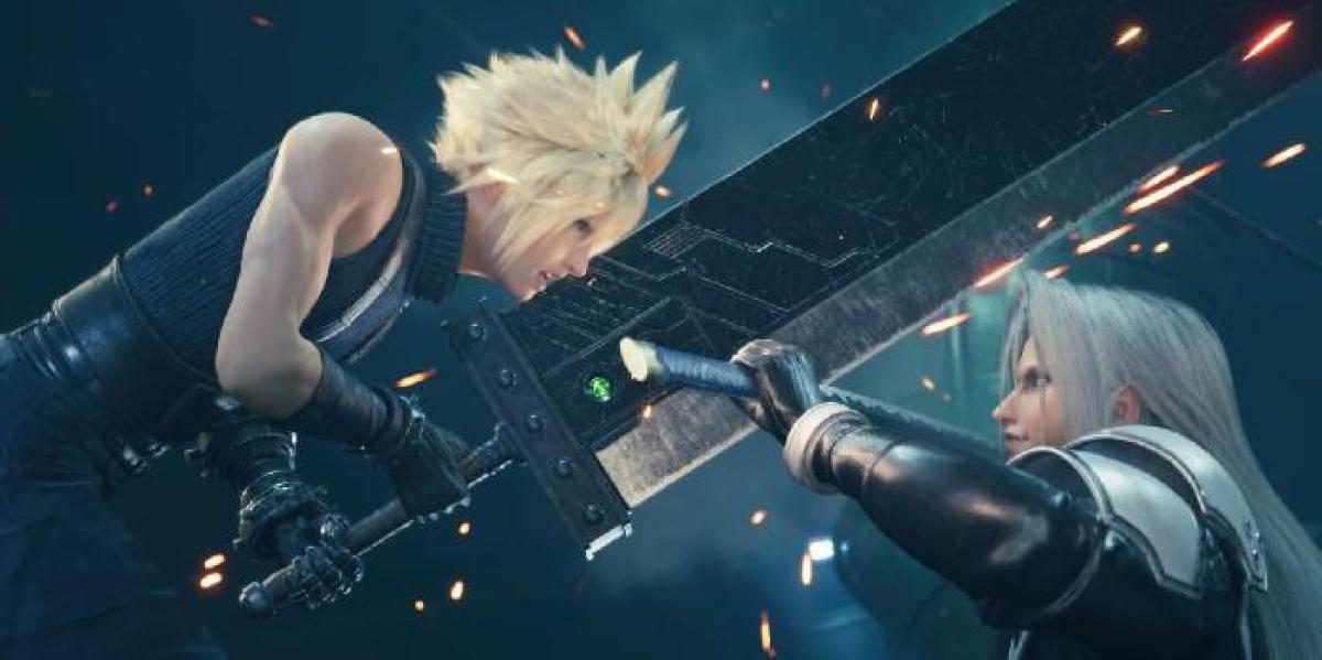 Final Fantasy 7 Remake compartilha arte conceitual das armas de Cloud Strife