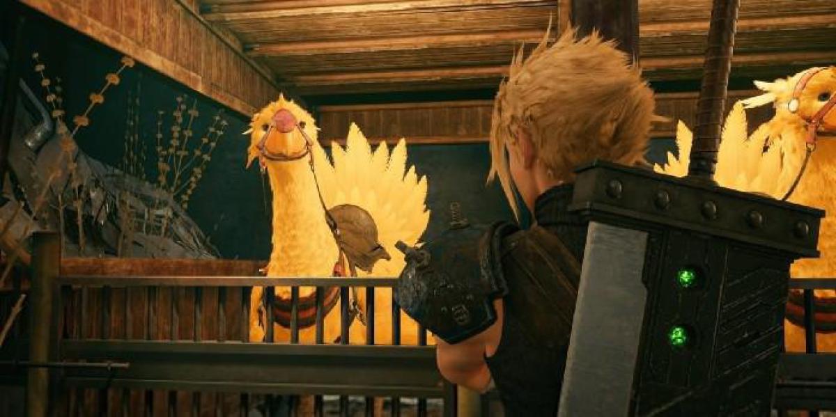 Final Fantasy 7 Remake compartilha arte conceitual de Chocobo