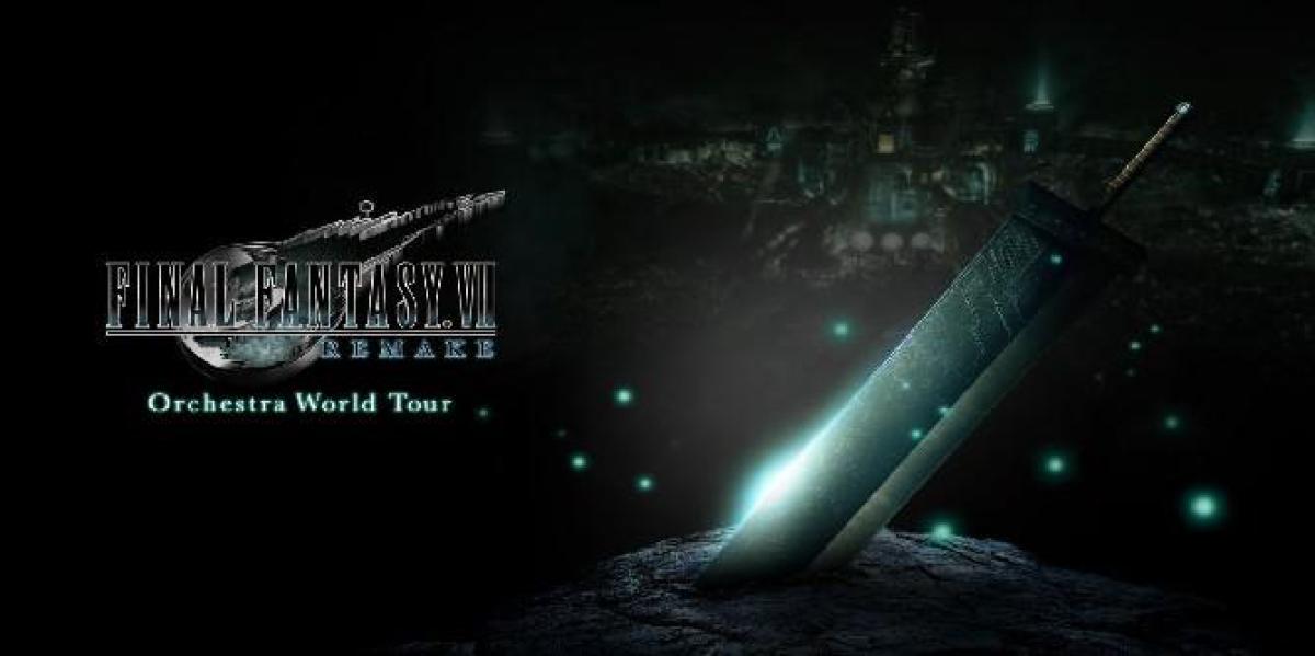 Final Fantasy 7 Remake Orchestra World Tour ganha novos locais e datas
