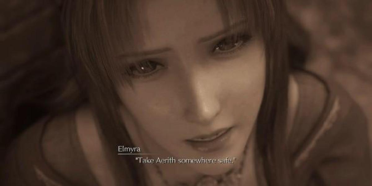 Final Fantasy 7 Remake Photo Mode permite que os jogadores restaurem a cor na cena de Elmyra Flashback