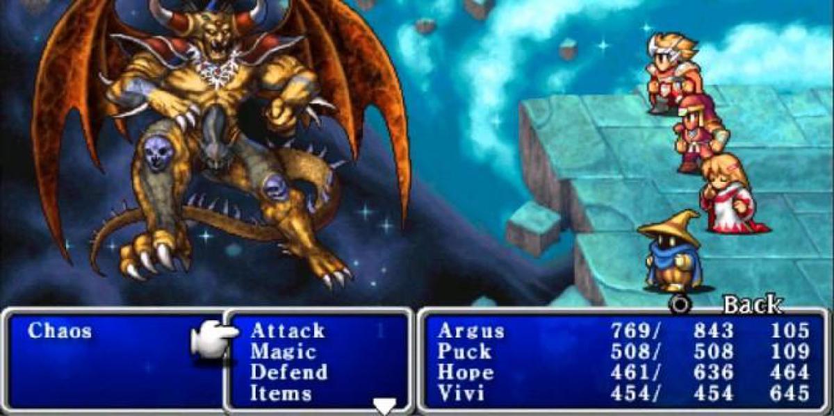Final Fantasy Pixel Remaster lança novas capturas de tela para todos os jogos da coleção