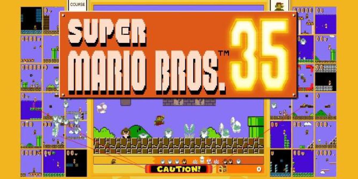 Final Super Mario Bros. 35 World Count Challenge que acontece na próxima semana