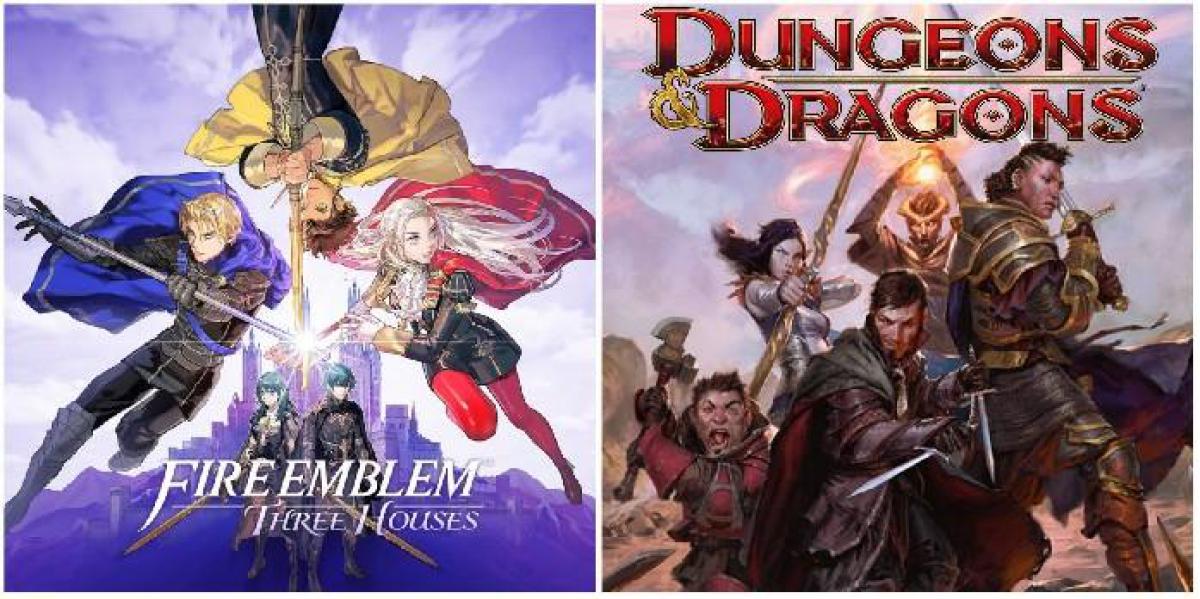 Fire Emblem: Construindo os Lordes das Três Casas em Dungeons and Dragons
