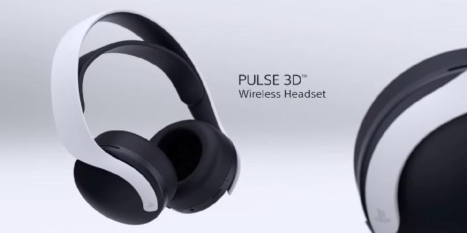 Fone de ouvido 3D PS5 Pulse de volta ao estoque