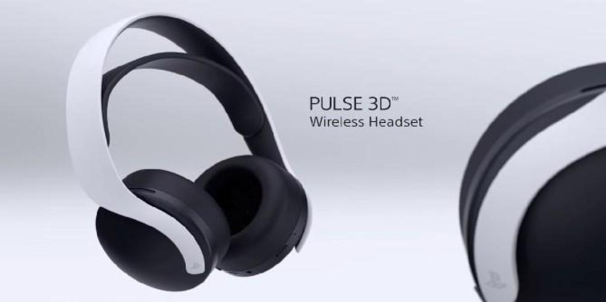 Fone de ouvido PS5 Pulse parece ter símbolos do PlayStation