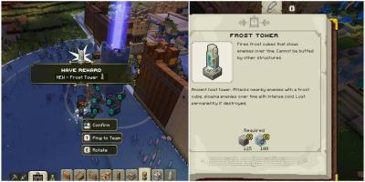 Fortaleça suas defesas com a Frost Tower em Minecraft Legends!