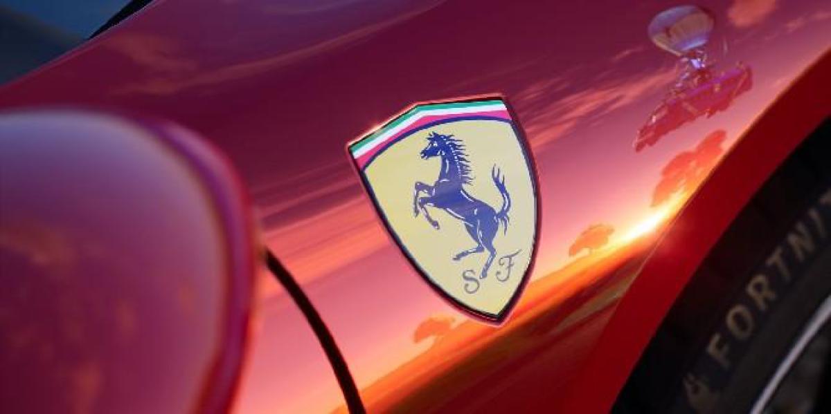 Fortnite adiciona a Ferrari 296 GTB como veículo mais recente