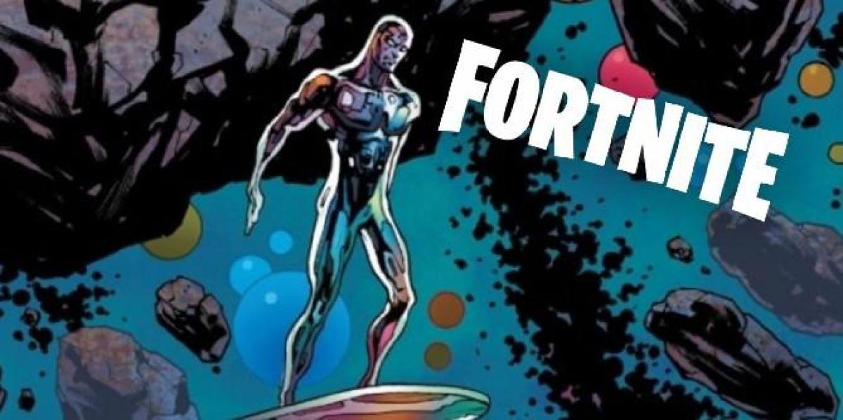 Fortnite adiciona oficialmente a skin Silver Surfer