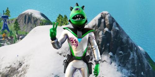 Fortnite: Como colocar um dispositivo de comunicação de luz alienígena no topo das montanhas